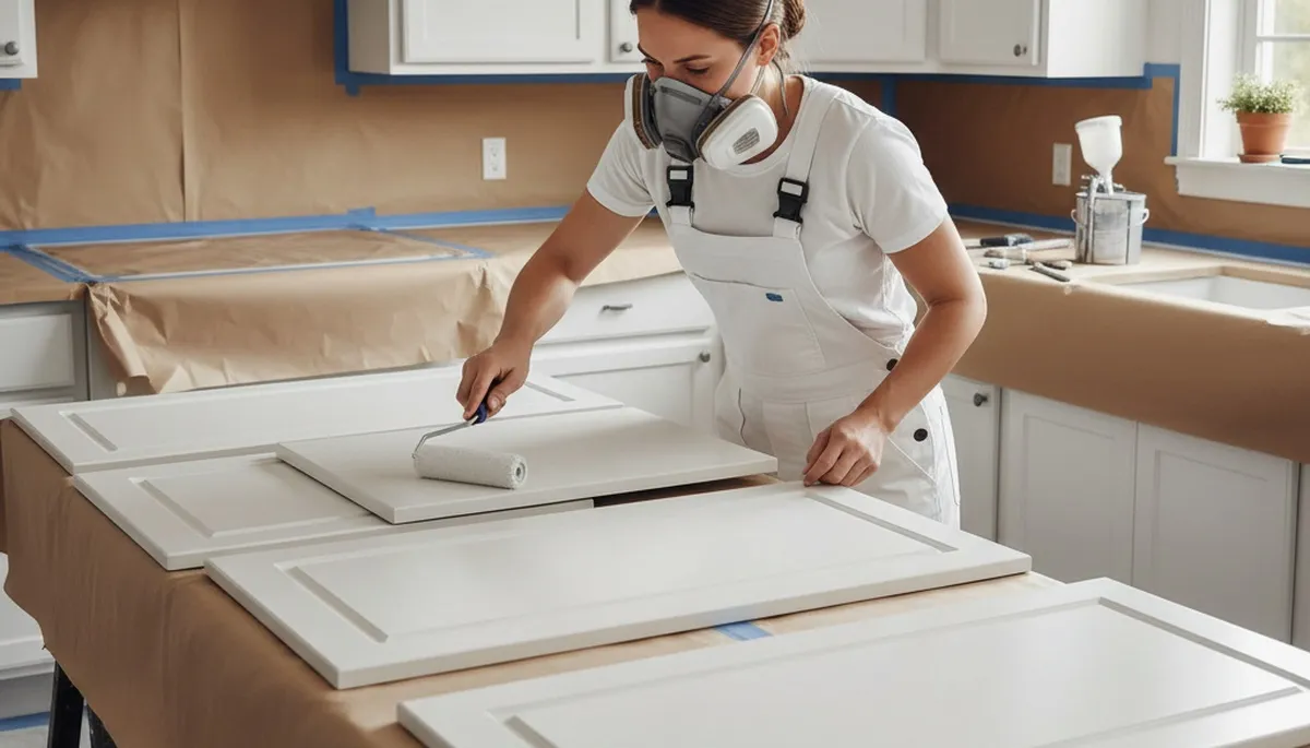Professional cabinet painting service in Reno, NV for durable, smooth painted finishes
