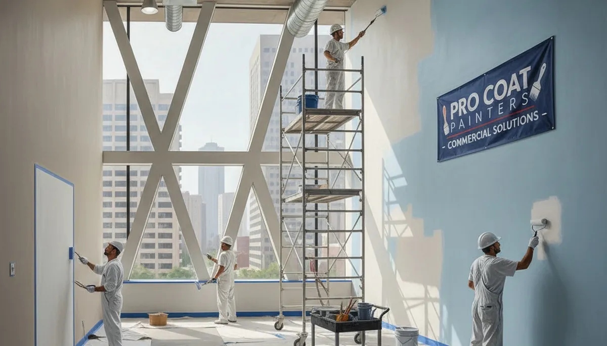 Commercial painting crew applying durable exterior coatings in Reno, NV