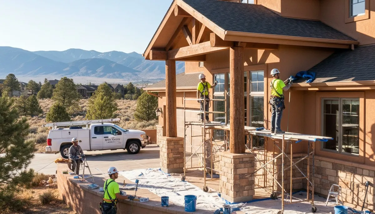 Professional painters in Reno, NV providing interior and exterior painting services
